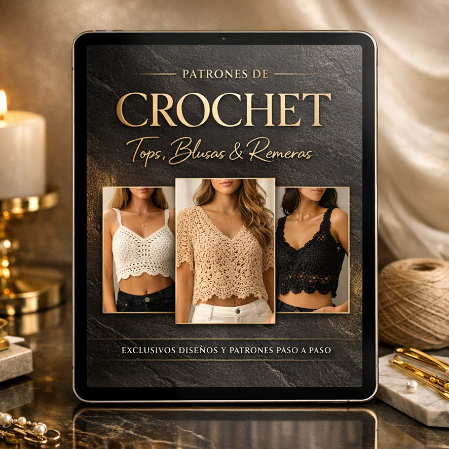 Top, Blusas y Remeras a Crochet